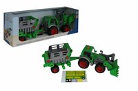 Polesie 46505 Traktor-ładowarka z naczepą Nr2 (w pudełku)