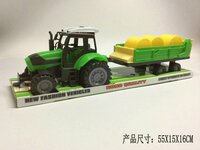 PROMO Traktor z przyczepą 55cm 7727