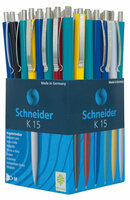Długopis automatyczny SCHNEIDER K15 M niebieski p50 mix kolorów cena za 1 szt