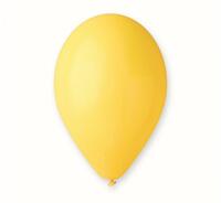 Balony G90 pastel 10' żółte 02/100