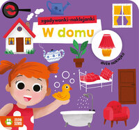 Książka Zgadywanki-naklejanki. W domu