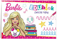 Książka Barbie EDUblok. Ćwiczę rękę. NSL 101