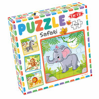 PROMO Puzzle 6x4el Moje pierwsze puzzle: Safarii TACTIC