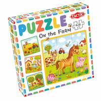 PROMO Puzzle 6x4el Moje pierwsze puzzle: Farma TACTIC