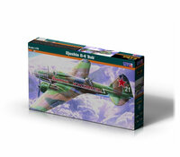 Model samolotu do sklejania Iljushin IL-4 Bob 1:72 F-19
