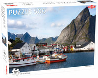 PROMO Puzzle 500el Around the World, Northern Stars: View of the Lofoten TACTIC