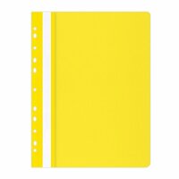 Skoroszyt OFFICE PRODUCTS PP A4 miękki 100/170mikr. wpinany, żółty p25 cena za 1szt