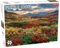 PROMO Puzzle 1000el Around the World, Northern Stars: Indian Summer in Norrbotten TACTIC