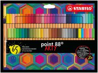 Cienkopis STABILO point 88 pudełko kartonowe 65 szt. ARTY 8865-21-20