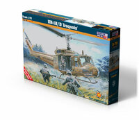 Model helikoptera do sklejania UH-1H/D Irquois 1:72 D-78