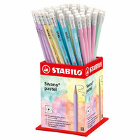 Ołówek drewniany STABILO Swano Pastel HB /display 72 szt./