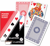 Karty pojedyncze Poker - Brydż Piatnik
