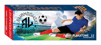Farby plakatowe 12kol 20ml  Robert Lewandowski MAJEWSKI