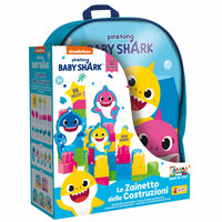 Baby Shark Plecak z klockami konstrukcyjnymi 83770 LISCIANI