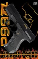 PROMO Pistolet P99 Special Agent 25-shot 180mm 0483