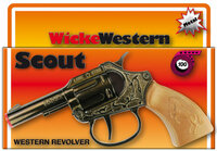 Rewolwer Scout Western 100-shot 135mm w pudełku 0321