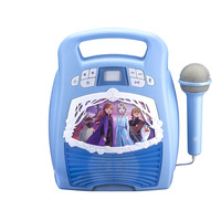 Zestaw do karaoke z mikrofonem, MP3, Bluetooth + efekty świetlne Kraina Lodu 2 eKids