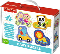 Puzzle Baby Classic Radosne zwierzątka. Fisher Price 36081 Trefl