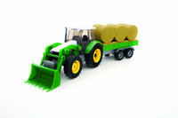 Traktor spychacz 1:32 ver.2 zielony TEAMA
