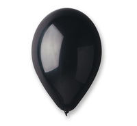 Balon GM90 metal 10 - czarny / 100szt