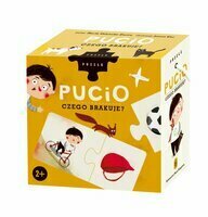 Puzzle Pucio. Czego brakuje? gra Nasza Księgarnia