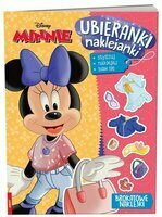 Książeczka Minnie. Ubieranki naklejanki SDU-9109