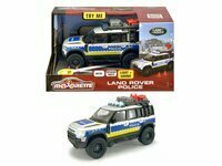 Majorette Grand Land Rover auto Radiowóz Policja światło dźwięk
