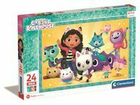 Clementoni Puzzle 24el Maxi Koci Domek Gabi. Gaby's Dollhouse 28521