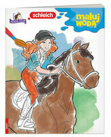 Książeczka Maluj wodą. Schleich Horse Club MW-8401