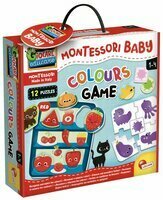 Montessori Baby Gra z kolorami 105991 LISCIANI