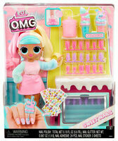 LOL Surprise OMG Lalka Candylicious Sprinkles Shop + Sweet Nails 503781