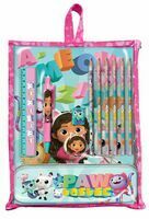 Zestaw piśmienniczy 12el. Koci Domek Gabi. Gabby's Dollhouse GD00062 Kids Euroswan