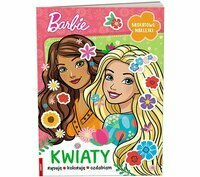 Książeczka Barbie. Kwiaty rysuję, koloruję, ozdabiam KWI-1101