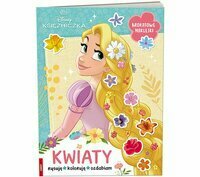 Książeczka Disney Księżniczka. Kwiaty rysuję, koloruję, ozdabiam KWI-9101