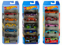 Hot Wheels Auto 1:64 pięciopak 1806 p12 MATTEL mix cena za 1 szt