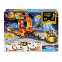 Hot Wheels Monster Trucks Tor pętla i obrót Bigfoot 50 rocznica JBX64 MATTEL