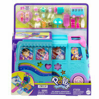Polly Pocket Pet Mobile Adventure Transformujący kamper z akcesoriami JCC22 MATTEL