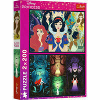Puzzle 2x200el Czarujące księżniczki. Princess 13317 Trefl