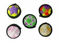 Piłka na gumce do odbijania 6cm kolorowa, struktura 20799 Lean Toys