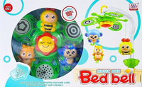 Karuzela do łóżeczka z pozytywką Bed Bell 2w1 1519 Lean Toys