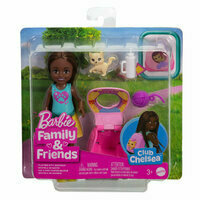 Lalka Barbie Family & Friends Chelsea Plecak z kotkiem JBF45 MATTEL
