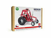 Klocki metalowe Merkur 057 Traktor ze sterowaniem, 205 el. 5578 MERKUR