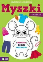 Książeczka Kolorowanka ubieranka. Myszki