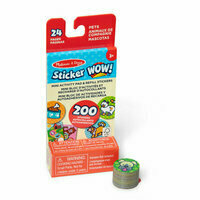 MELISSA Sticker WOW! Notesik Mini Activity Pad z naklejkami Zwierzęta 50297