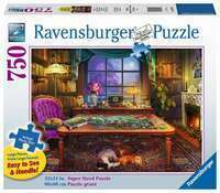 PROMO Puzzle 750el 164448 Pokój fana puzzli RAVENSBURGER