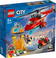 LEGO 60281 CITY Strażacki helikopter ratunkowy p3
