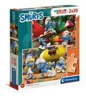 Clementoni Puzzle 2x20el Smerfy Smurfs 24789