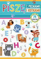Książeczka Piszę z pieskami i kotkami + naklejki