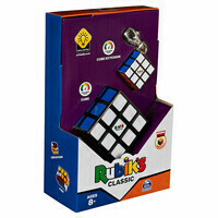 Kostka Rubika 3x3 oraz brelok. Zestaw Rubik's Classic 6064011 Spin Master