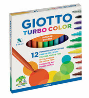 Flamastry 12kol Turbo Color GIOTTO